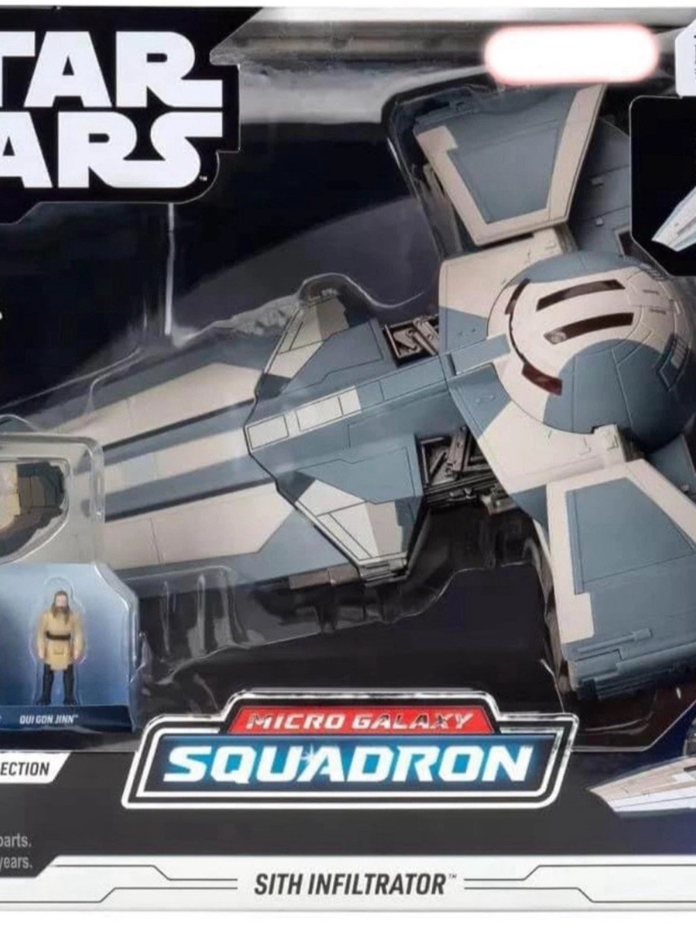 New Star Wars Micro Galaxy Squadron Sith Infiltrator Starship  #0152 25th Ann.